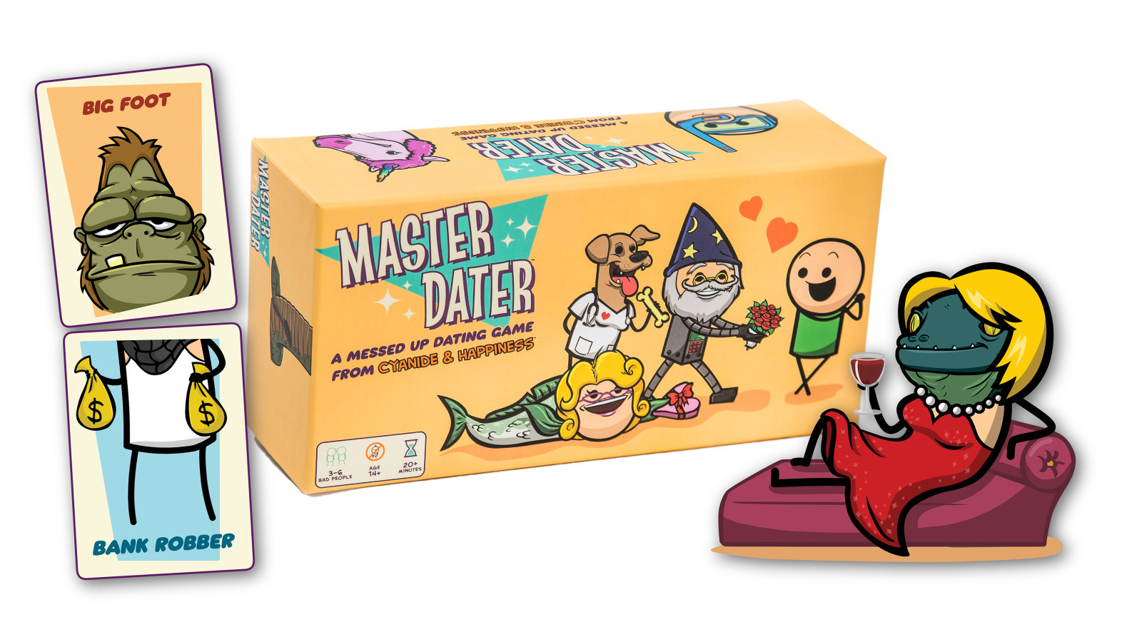 Cyanide and Happines : Master Dater Core Deck